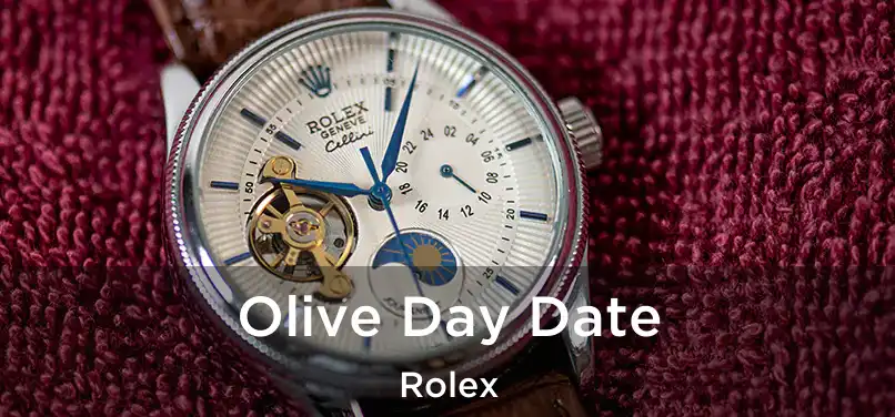  Olive Day Date Rolex